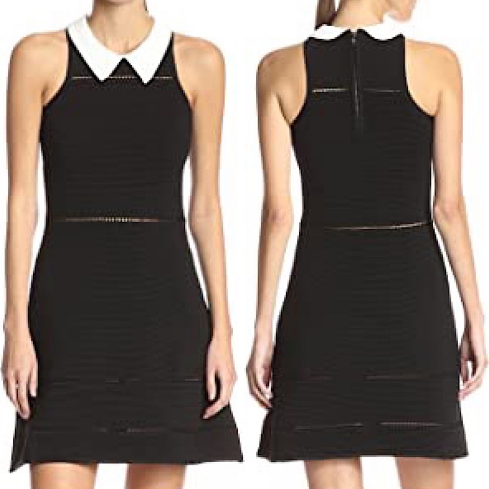 Timo Weiland: Black Ribbed Dress